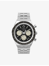 selfridges Timex Q Timex Diver Chronograph 40mm Stainless-Steel Quartz Analog Watch- Buy online at McGrocer