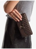 Jimmy Choo Curve quilted leather wallet-on-chain, UK version