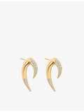Shaun Leane Talon 18ct yellow gold 0.90ct diamond earrings (British brand)