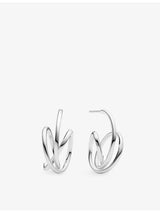 selfridges Sif Jakobs Spirale Pianura Rhodium-Plated Sterling-Silver Earrings- Buy online at McGrocer