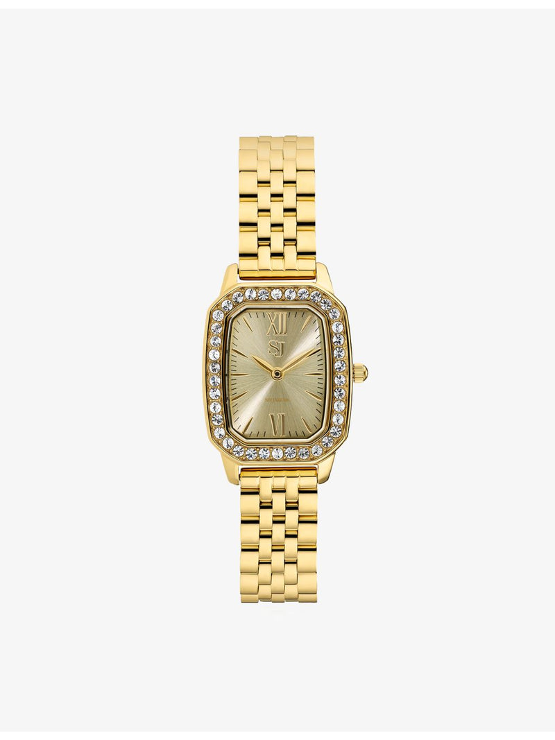 Sif Jakobs Luciana gold-plated watch, 34mm, imported from the UK