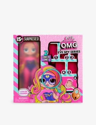LOL Surprise OMG Eye Spy Superhero fashion doll 25cm (British brand)