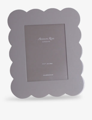 Addison Ross London Scallop Lacquer Photo Frame 5 x 7 inches
