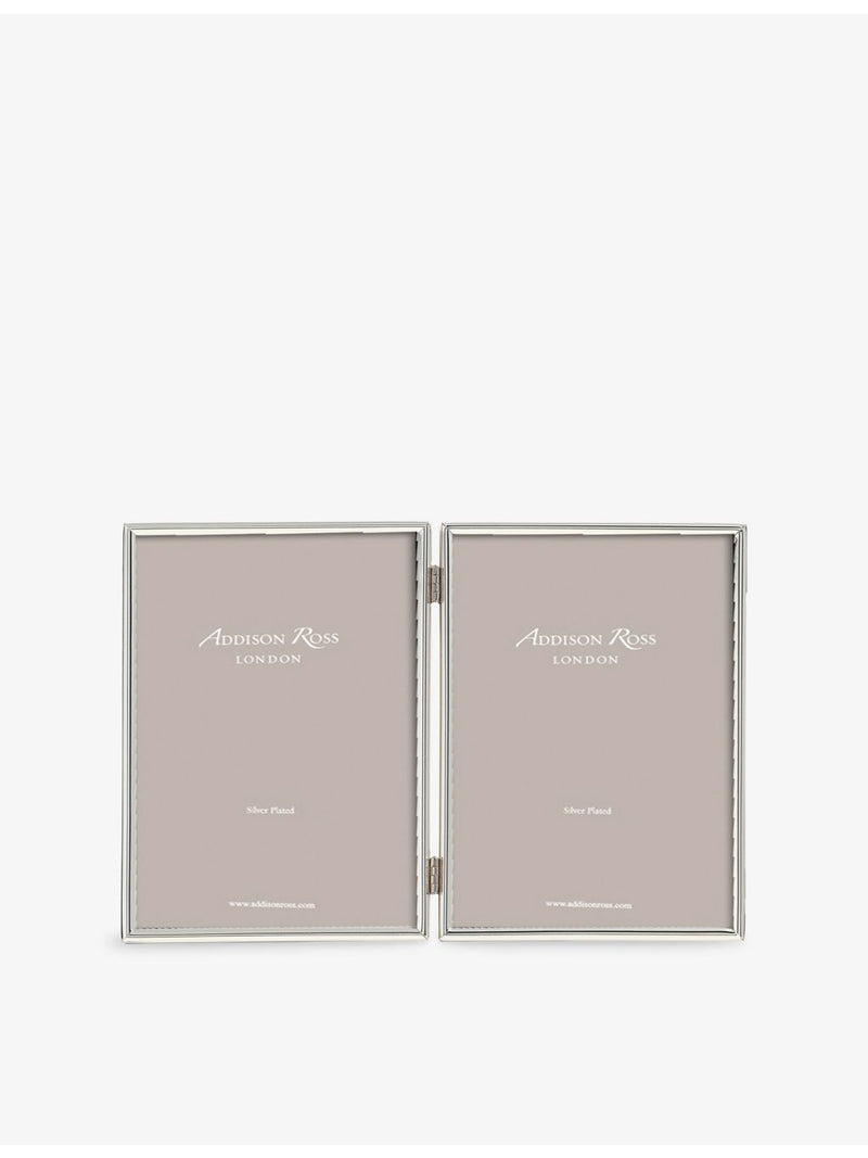 Addison Ross silver-plated double fine edge photo frame 5x7 - British product
