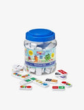 Numberblocks dominoes playset with 112 dominoes and carrier, UK version