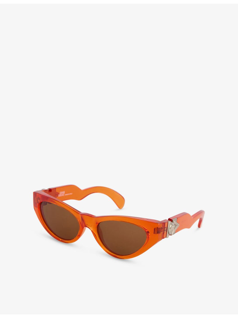 Versace 90s cat-eye acetate sunglasses, imported from the UK