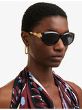 Gianfranco Ferré 90s cat-eye acetate sunglasses, imported from the UK