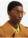 Laura Biagiotti rectangular acetate sunglasses with 5.5cm lens (British brand)