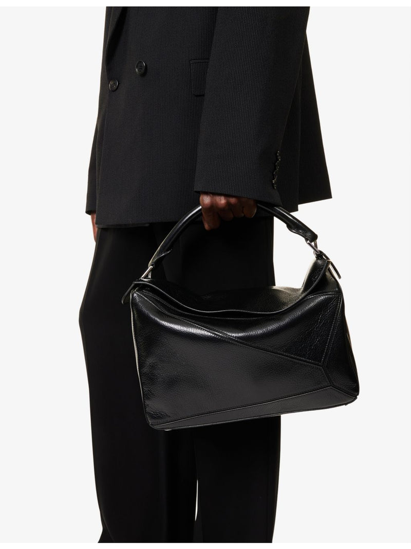 Loewe Puzzle large leather top handle bag, imported from the UK