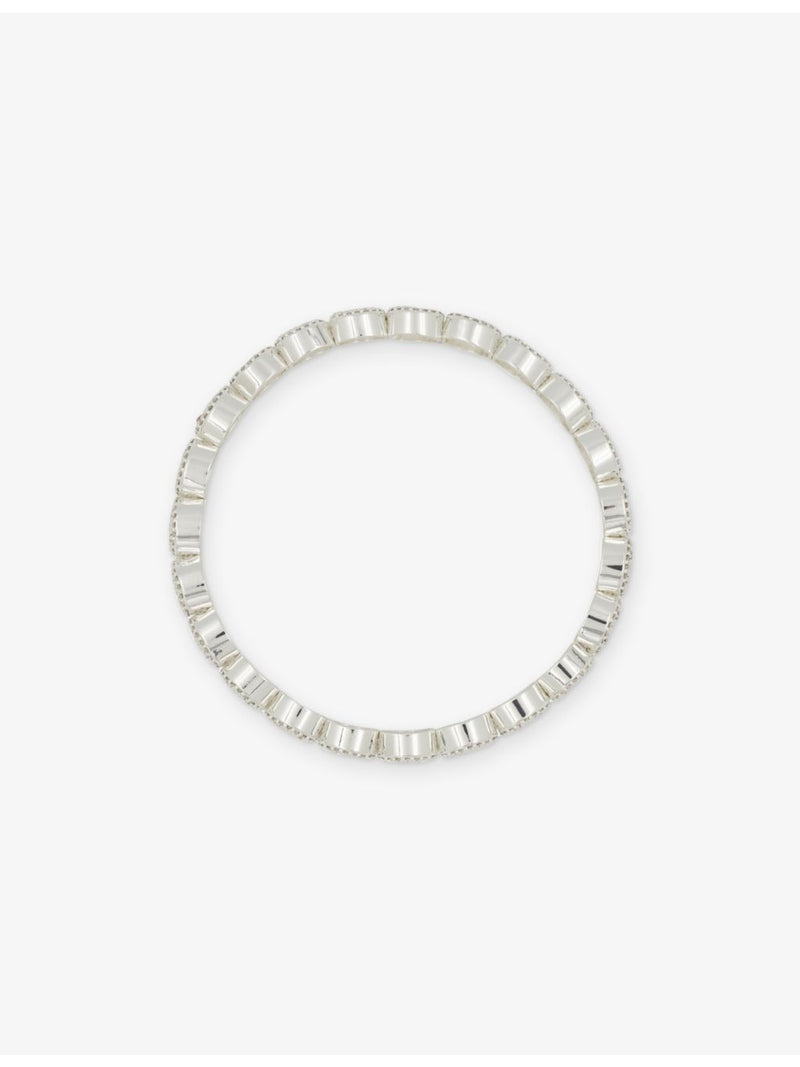 Lisa Gozlan Happy Face bracelet cubic zirconia 18ct silver plated - British product
