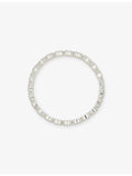 Lisa Gozlan Happy Face bracelet cubic zirconia 18ct silver plated - British product