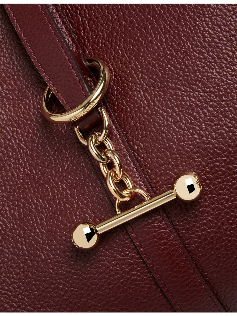 Strathberry Kite hobo leather shoulder bag, imported from the UK
