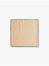 selfridges Soho Home Blythe Striped Linen and Cotton Napkins Set of Four- Buy online at McGrocer