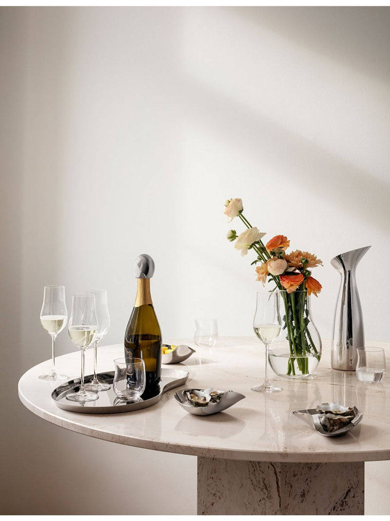 Georg Jensen Indulgence stainless-steel tray 44cm, UK version