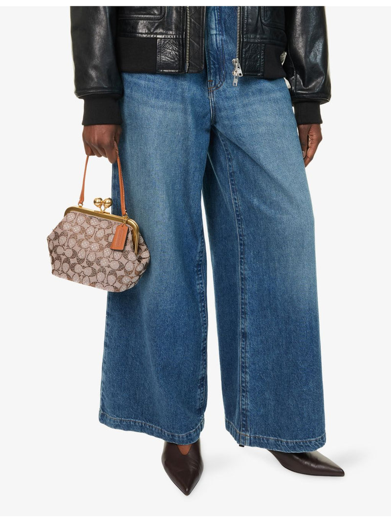 Coach Crystal Kisslock small top-handle bag - British product