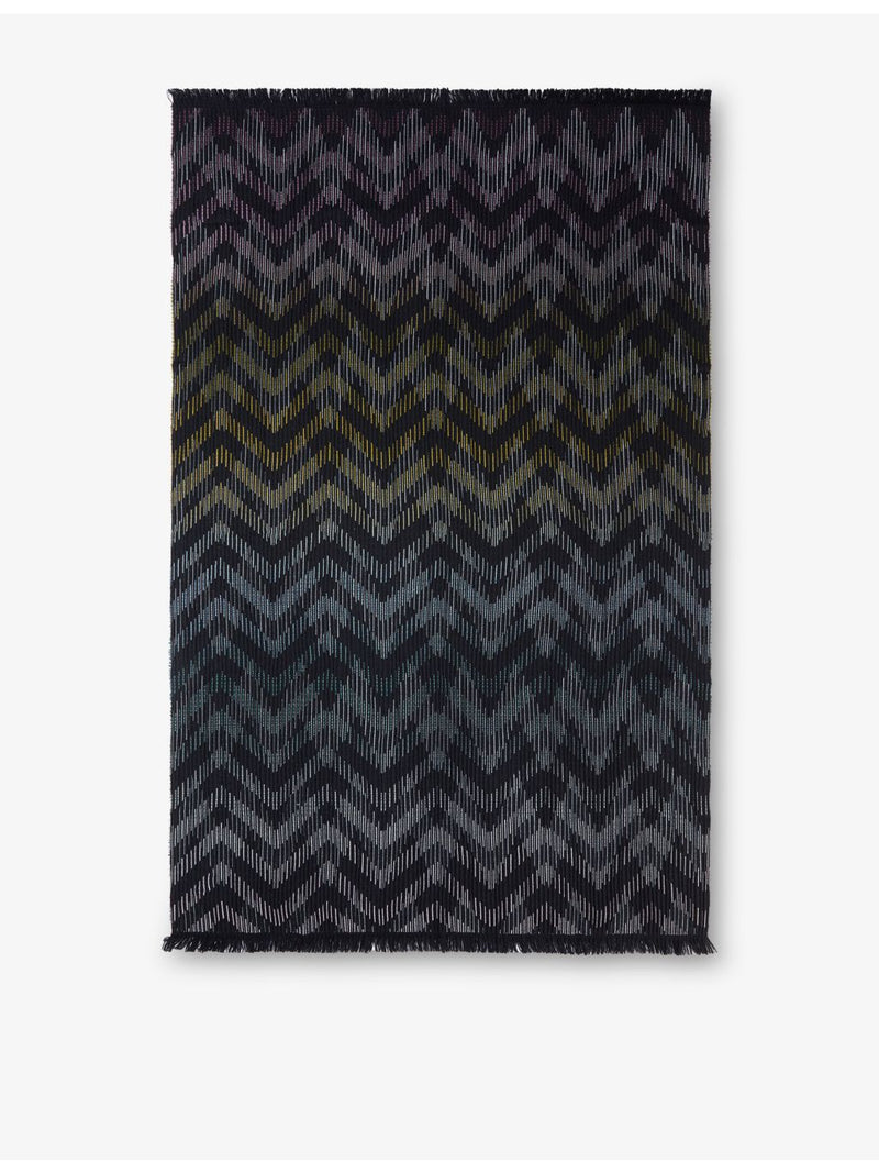 Missoni Home zigzag wool-blend throw 135cm x 200cm - British product