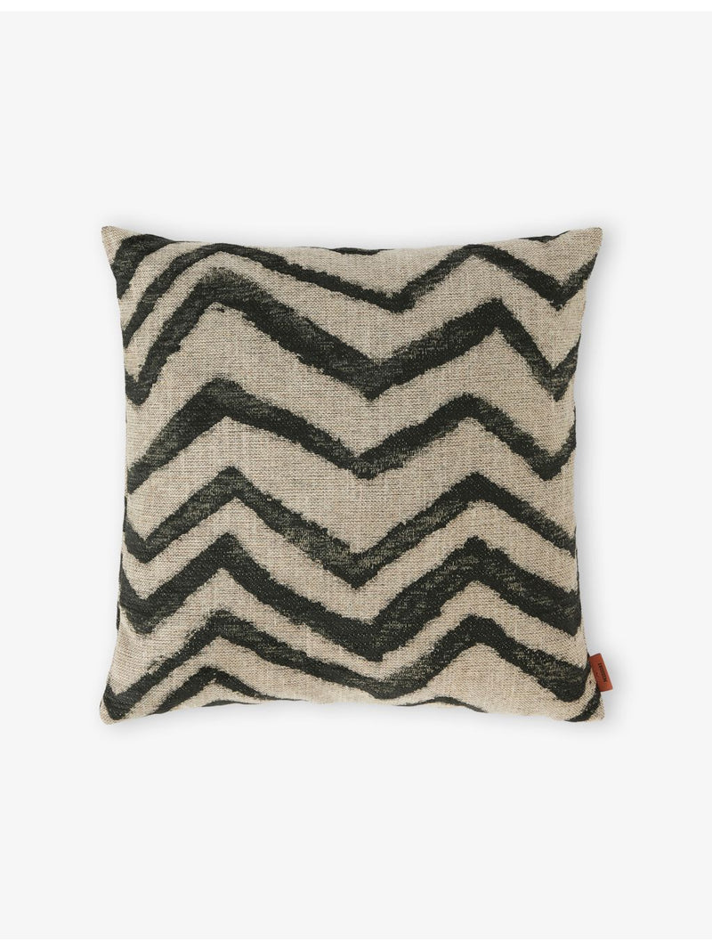 Missoni Home woven cushion Graffiti zigzag pattern 40cm x 40cm (British brand)