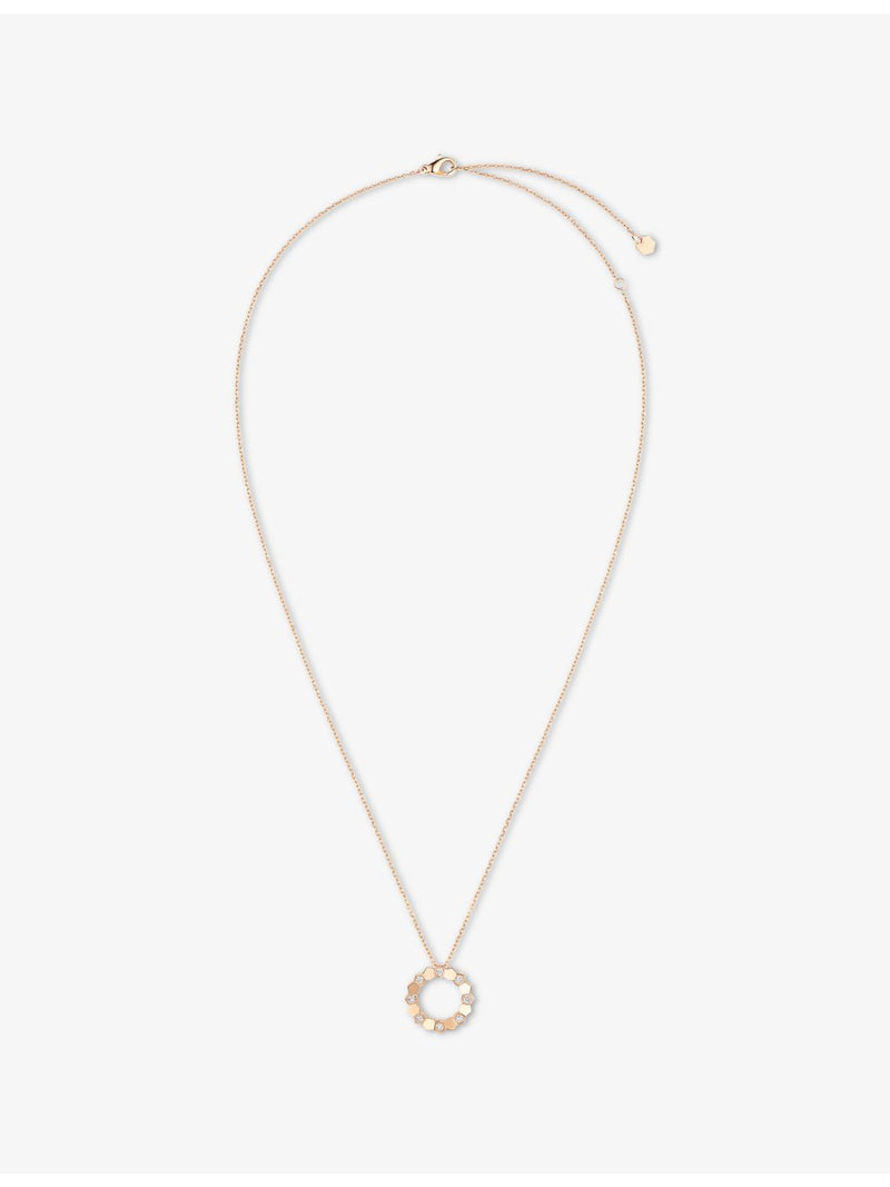 Chaumet Bee de Chaumet diamond pendant necklace 18ct rose gold - British product