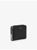 Sandro Zippd Cord leather wallet compact 8cm - British product