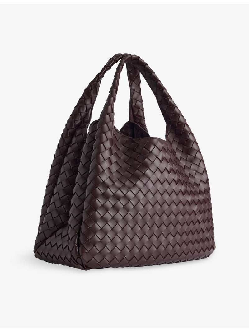 Bottega Veneta Intrecciato large shoulder bag in lamb leather - British product