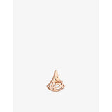 Bvlgari Divas' Dream rose-gold stud earring, mother-of-pearl pavé diamonds, UK version