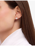 Bvlgari Divas' Dream rose-gold stud earring, mother-of-pearl pavé diamonds, UK version