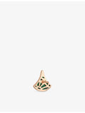 Bvlgari Divas Dream rose gold malachite diamond stud earring, UK version