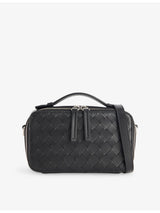 selfridges Bottega Veneta Horizontal Getaway Leather Cross-Body Bag- Buy online at McGrocer