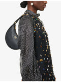 Valentino Garavani Vlogo Signature mini leather hobo bag, UK version