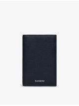 selfridges Sandro Grained Leather Card Holder- Buy online at McGrocer