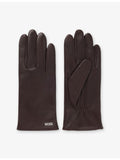 BOSS leather gloves with smooth finish, imported from the UK