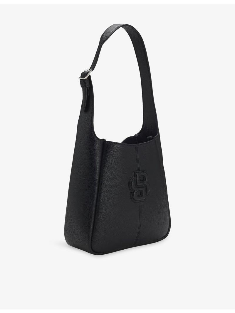 BOSS faux-leather shoulder bag with adjustable strap - British product