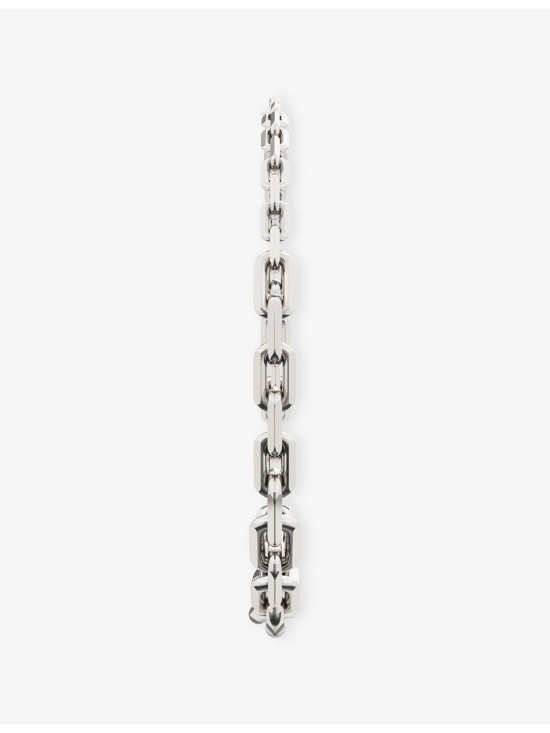 Phoria Runaway graduated silver and white topaz necklace (British brand)