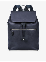 selfridges Aspinal of London Reporter Leather Backpack 18L- Buy online at McGrocer