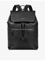 selfridges Aspinal of London Reporter Leather Backpack 18L- Buy online at McGrocer