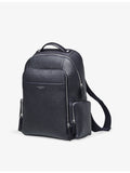 Aspinal of London zipped leather backpack 24L, imported from the UK