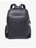Aspinal of London zipped leather backpack 24L, imported from the UK