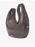 Aspinal of London Hudson crescent leather cross-body bag (British brand)