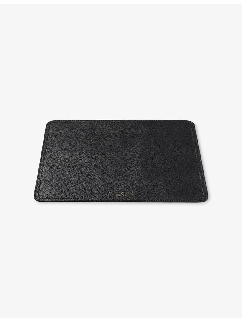 Aspinal of London travel leather mouse pad - British product
