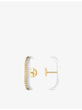 Boucheron 18ct yellow and white gold diamond stud earrings 0.26ct (British brand)