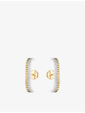 Boucheron 18ct yellow and white gold diamond stud earrings 0.26ct (British brand)