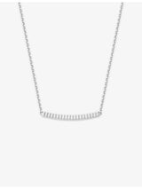 selfridges Boucheron Quatre Grosgrain 18ct White-Gold Pendant Necklace 45cm- Buy online at McGrocer