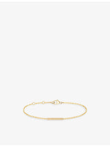 selfridges Boucheron Quatre Grosgrain 18ct Yellow-Gold Bracelet 17.5cm- Buy online at McGrocer