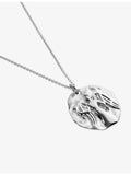 Monica Vinader Virgo zodiac sterling silver pendant necklace, imported from the UK