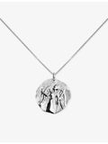 Monica Vinader Virgo zodiac sterling silver pendant necklace, imported from the UK