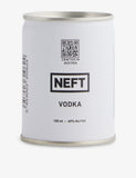 Neft vodka in a 100ml mini bottle, imported from the UK