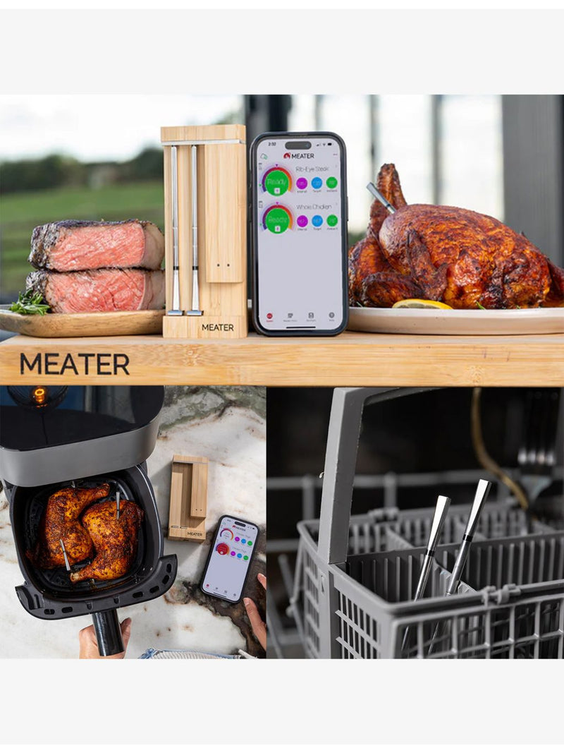 Meater PRO Duo dual Bluetooth cooking thermometer, UK version
