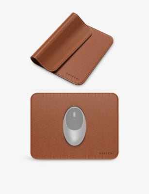 Satechi vegan-leather premium mouse mat - British product
