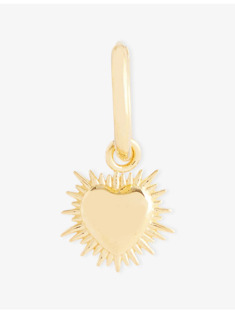 Rachel Jackson mini heart gold-plated earring necklace set - British product