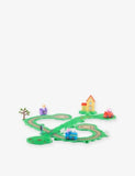 Whizz-Around Peppa Pig town playset with train and car, UK version